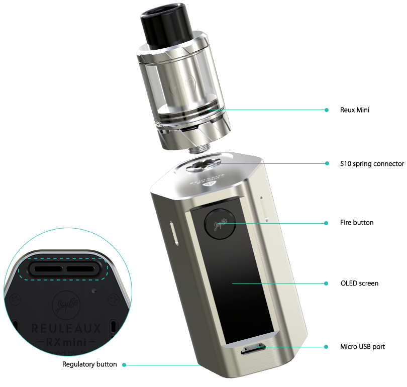 Wismec Reux Mini Atomizer online