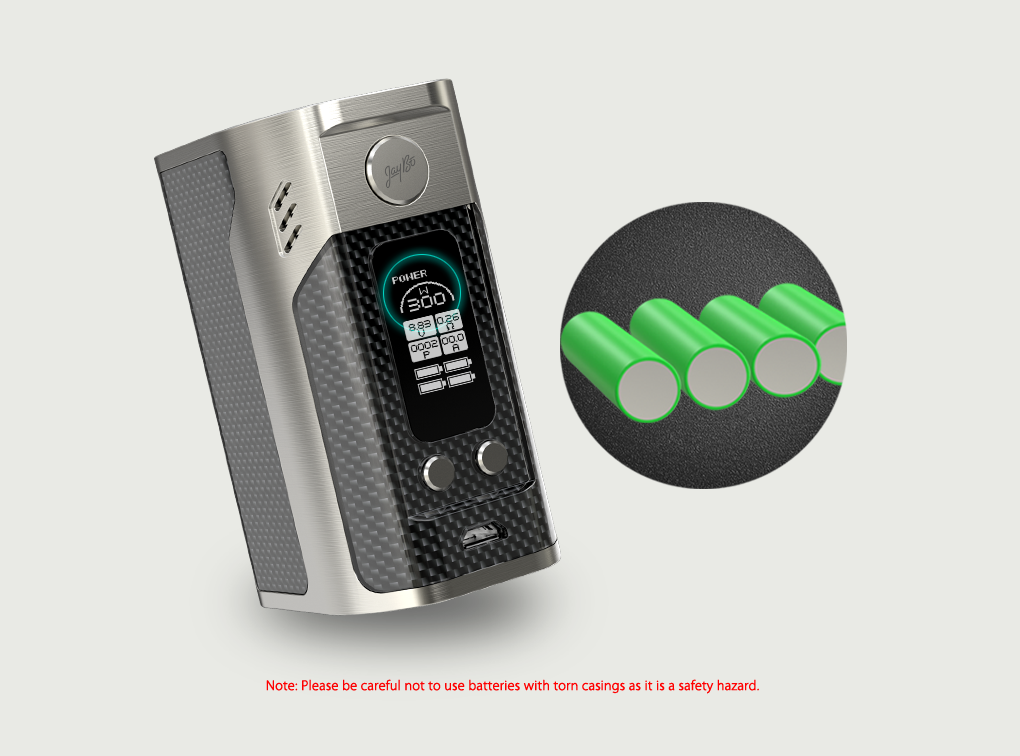 Wismec Reuleaux RX300 Mod With Carbon Fibre Sticker | Wismec Store